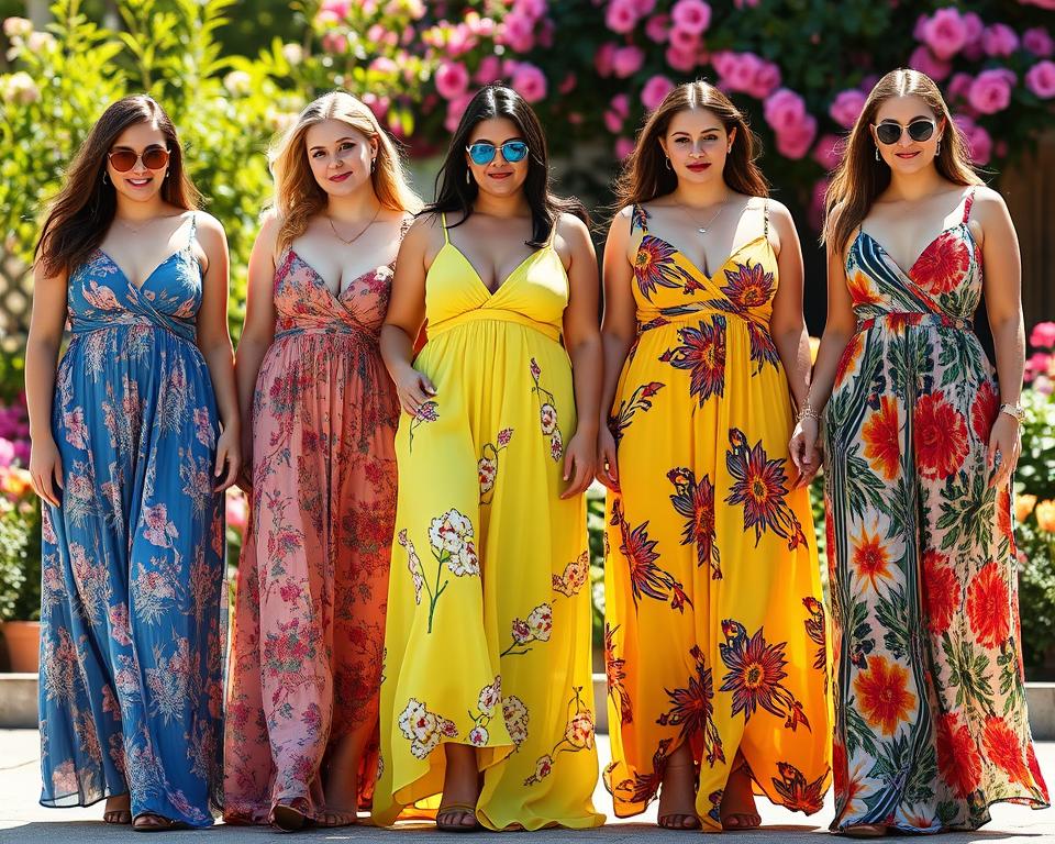 plus-size maxi dresses