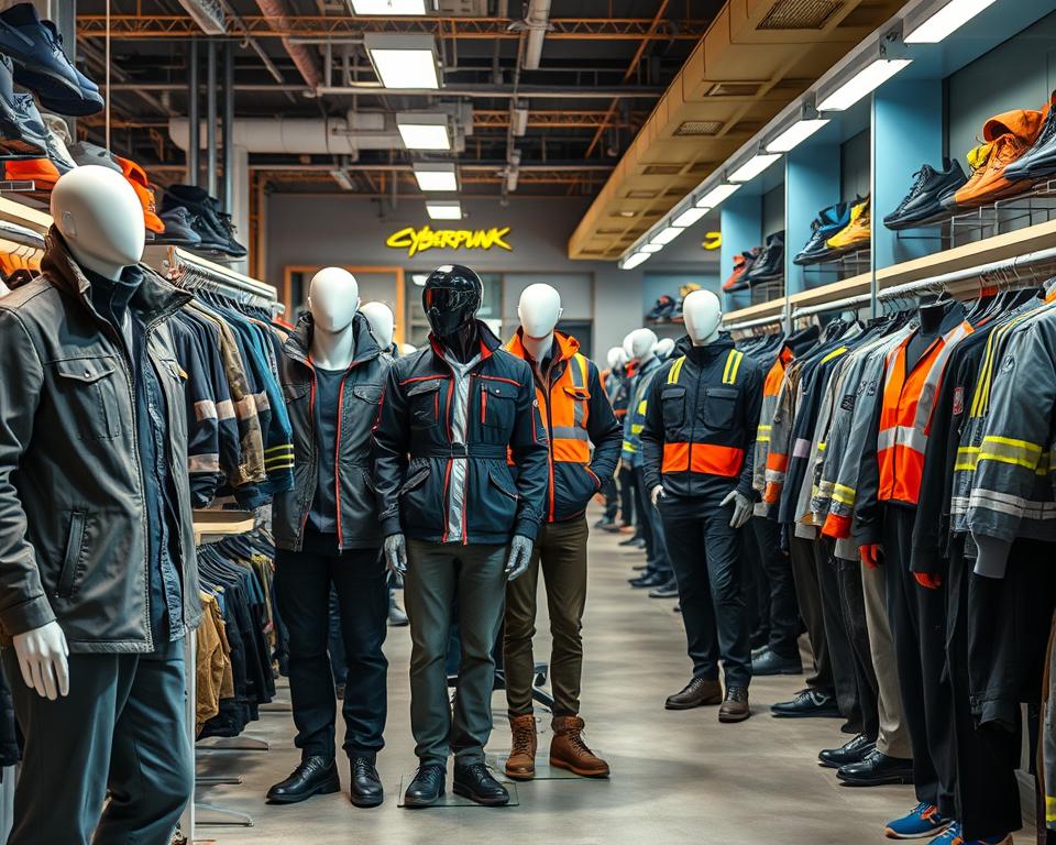 selecting professional workwear
