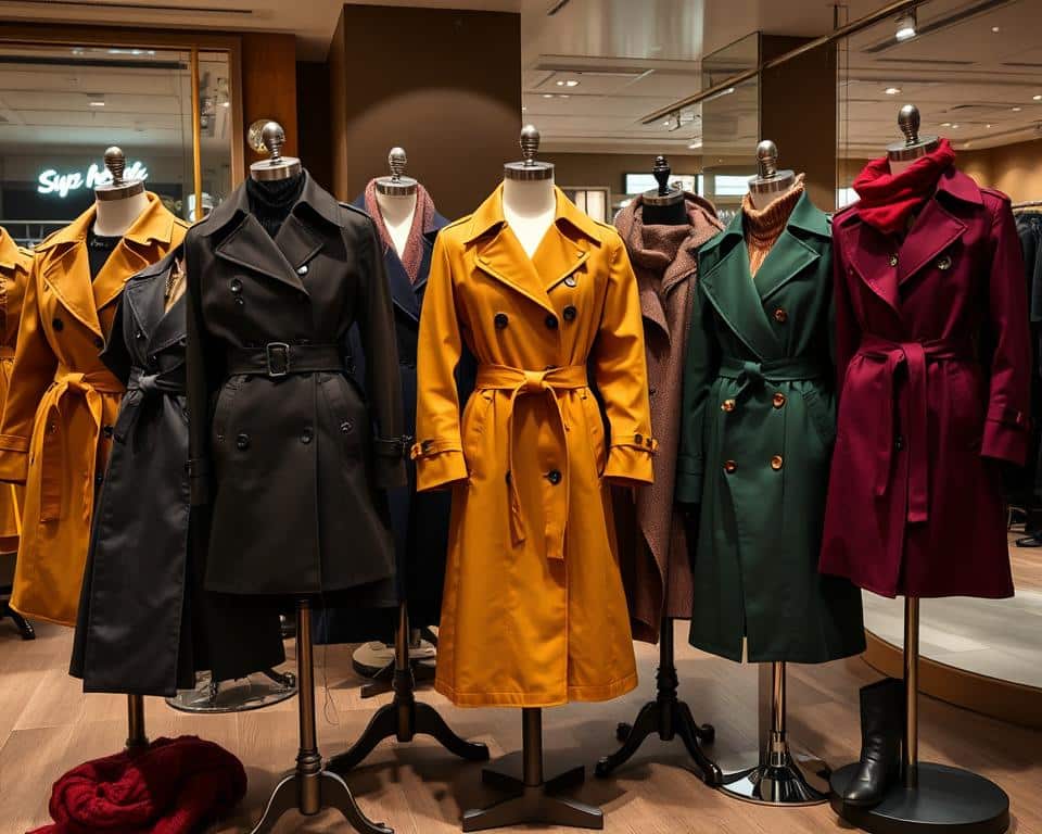 trench coat styles